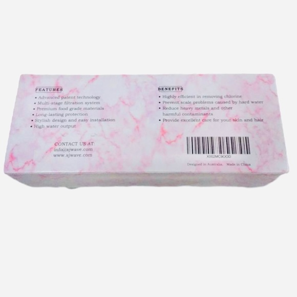 SJ Wave Shower Water-Filter Replacement Cartridge, Pink - New In Box - Picture 7 of 11